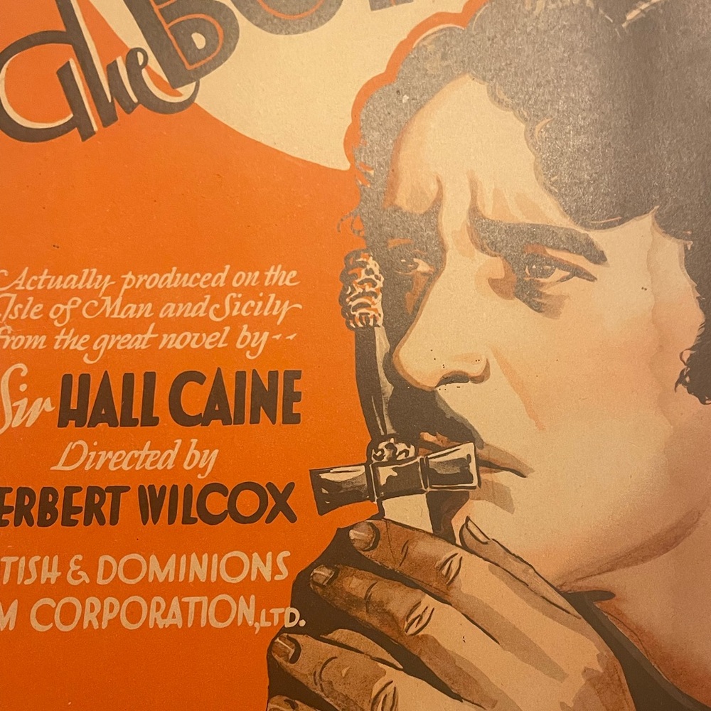 The Bondman Antique movie poster